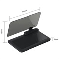 Universal Smartphone HUD Car Holder - 6" - Black