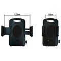 Universal Smartphone / Tablet Car Holder - Black