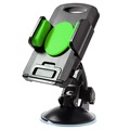 Universal Smartphone / Tablet Car Holder - Green / Black