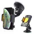 Universal Smartphone / Tablet Car Holder - Yellow / Black