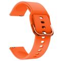 Universal Smartwatch Silicone Strap - 20mm - Orange