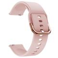 Universal Smartwatch Silicone Strap - 20mm - Pink