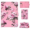 Universal Stylish Series Tablet Folio Case - 7" - Flowers