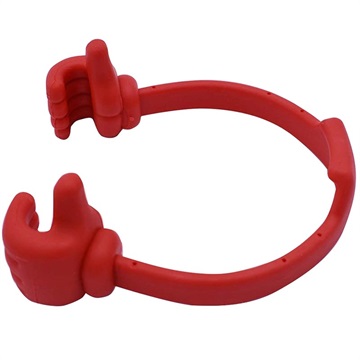 Universal Thumbs-up Desktop Holder - Red