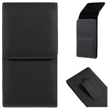 Universal Vertical Smartphone Holster Pouch - 6.7in - Black