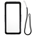 Universal Waterproof Case with Lanyard - 6.5" - Black