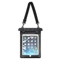 Universal Waterproof Tablet Case - 10" - Black / Transparent