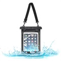 Universal Waterproof Tablet Case - 10" - Black / Transparent