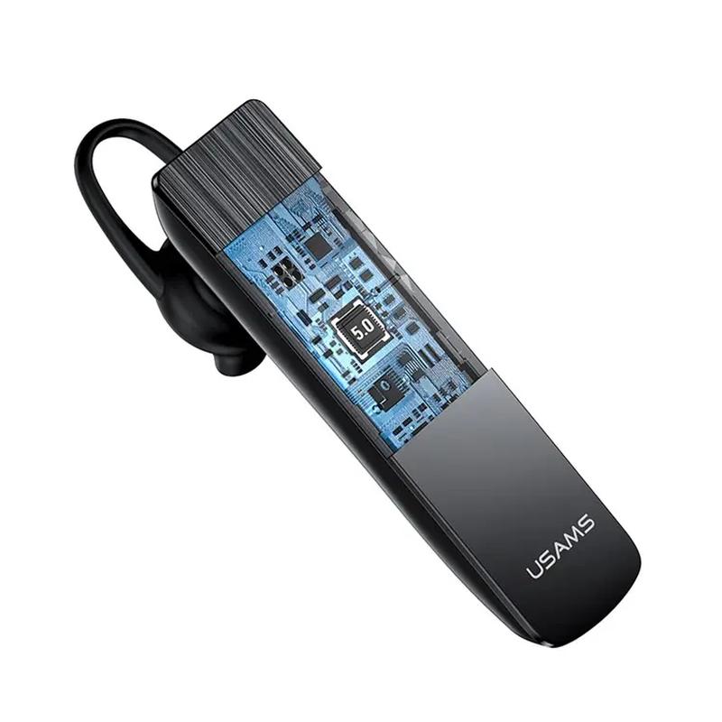 Usams BT2 Bluetooth Headset with Microphone - Black