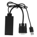 VGA to HDMI adapter with USB for power and audio - 1080p