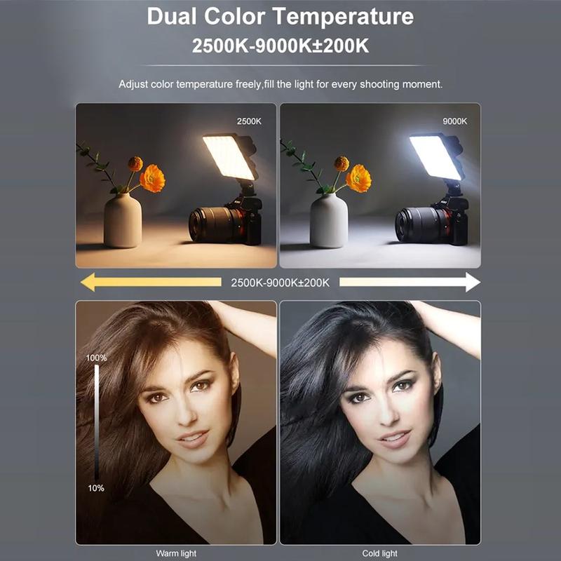 VLOGLITE PAD192RGB LED Camera Fill Light RGB Full Color Portable ...