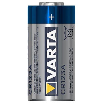 Varta 6205 CR123A Professional Lithium Battery