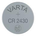 Varta CR2430/6430 Lithium Button Cell Battery 6430101401 - 3V