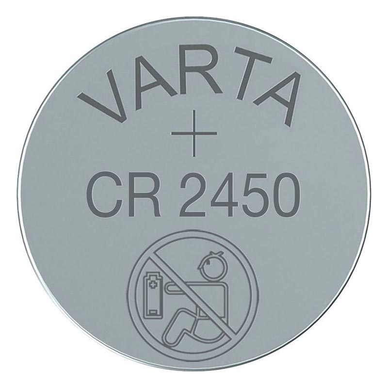 Varta CR2450/6450 Lithium Button Cell Battery 6450101401 - 3V