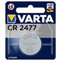 Varta CR2477/6477 Lithium Button Cell Battery 6477101401 - 3V