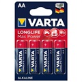 Varta Longlife Max Power AA Battery 4706110404 - 1.5V - 1x4