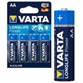 Varta Longlife Power AA Battery 4906110414 - 1.5V - 1x4