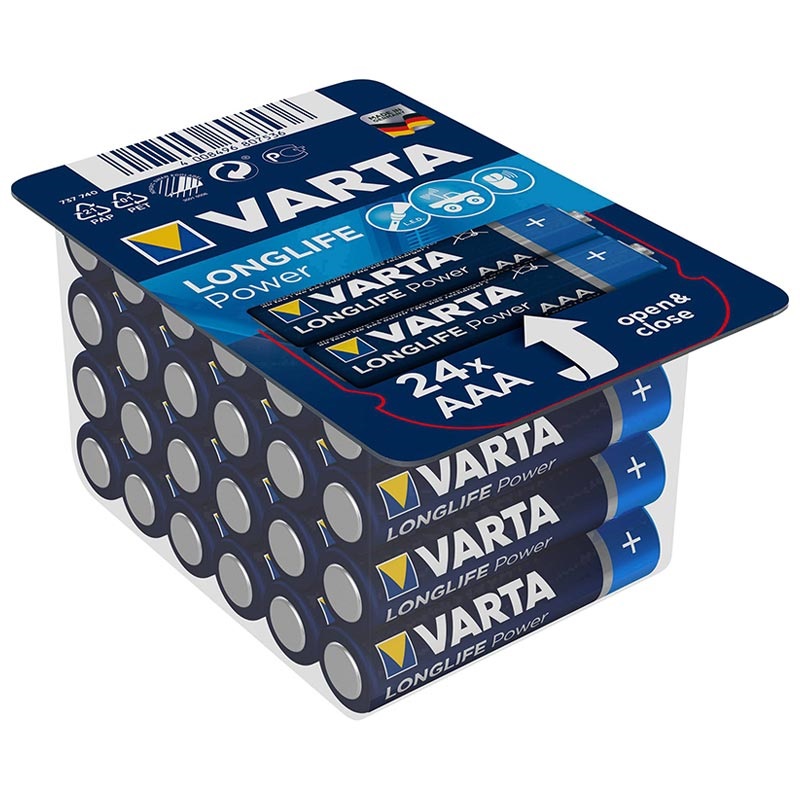 Varta Longlife Power AAA Alkaline Battery 4903301124 1 x 24