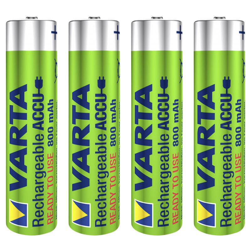 Varta Ready2Use Rechargeable AAA Batteries 800mAh