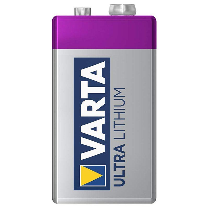 kook een maaltijd Op te slaan specificeren Varta Ultra Lithium 9V Battery 06122301401