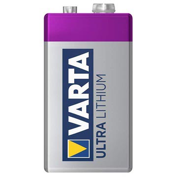 Varta Ultra Lithium 9V Battery 06122301401