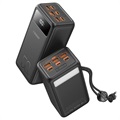Veger W5001 USB-C PD Fast Power Bank - 50000mAh, 22.5W - Black