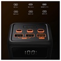 Veger W5001 USB-C PD Fast Power Bank - 50000mAh, 22.5W - Black