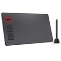 Veikk A15 Pro Pen Tablet / Drawing Pad - 5080LPI - Red / Black