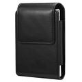 Vertical Belt Clip Case for iPhone Duo, Samsung Galaxy Z Fold8, Xiaomi 18 Fold - Black