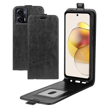 Motorola Moto G73 Vertical Flip Case with Card Slot