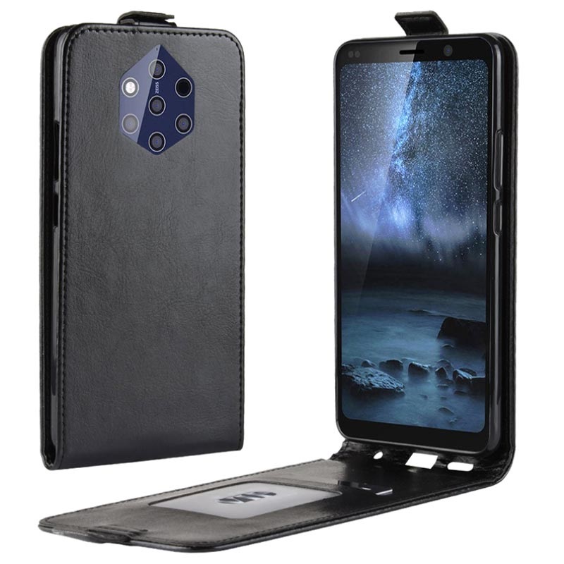 Nokia 9 Pureview Vertical Flip Case With Card Holder