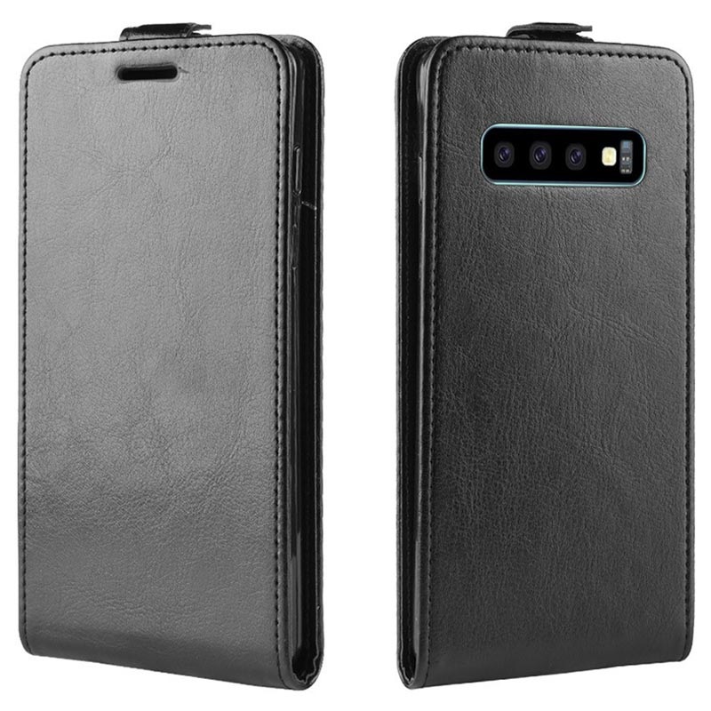 Samsung Galaxy S10 Vertical Flip Case with Card Slot