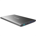 Vinsic VSPB207 Ultra Slim 15000mAh Power Bank - Grey