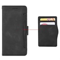 Vintage Series HTC Desire 21 Pro 5G Wallet Case with Card Holder - Black