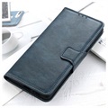 Vintage Series Samsung Galaxy A22 5G, Galaxy F42 5G Wallet Case - Blue