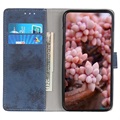 Vintage Series Xiaomi 11T/11T Pro Wallet Case - Blue