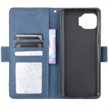 Vintage Series Motorola Moto G 5G Plus Wallet Case with Card Holder - Blue