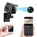 W07 WiFi Mini Security Camera with Motion Detection - Black