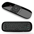 W1 Air Mouse Wireless Remote Control with Mini Keyboard for Smart TV, Android Box, PC