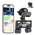 W3 4-Channel WiFi Dash Cam - 2K Front & Rear Cameras