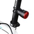 WEST BIKING Smart Sensor Bike Brake Light 6 Modes Waterproof USB Charging Bike Seatpost LED Tail Light