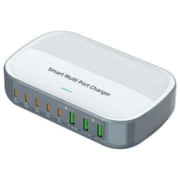 WLX-F8C Multi-Port Desktop Charging Station - 200W