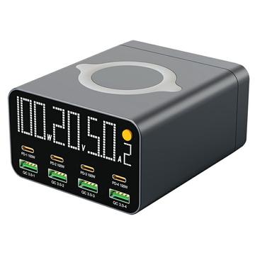 WLX-M1 Desktop Charging Station with Wireless Charging - 120W