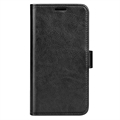 Honor 90 Wallet Case with Magnetic Closure - Black