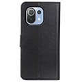 Xiaomi Mi 11 Lite 5G Wallet Case with Magnetic Closure - Black