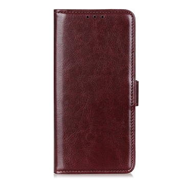 Google Pixel 7a Wallet Case with Magnetic Closure - Brown