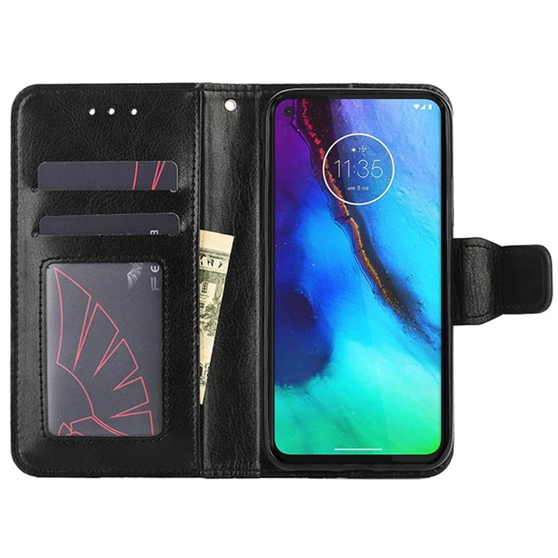 Motorola Edge 30 Pro Wallet Case with Closure