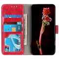 Motorola Moto G52 Wallet Case with Magnetic Closure - Red