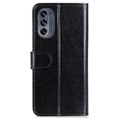 Motorola Moto G62 5G Wallet Case with Stand Feature - Black