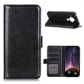 Nokia 5.4 Wallet Case with Magnetic Closure - Black